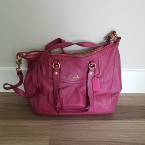 Fuschia Pink Coach Purse